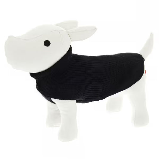 Ferribiella Camisola de Malha Lux Preta - Camisola para cão