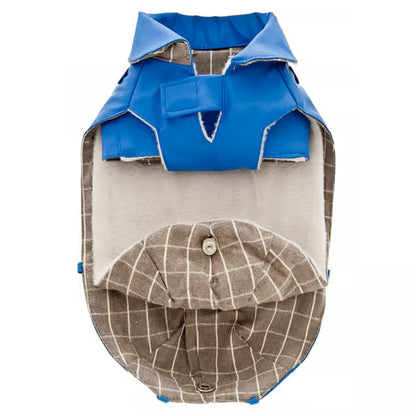 Ferribiella Capa Rain Azul Cão - Casaco impermeável para cão