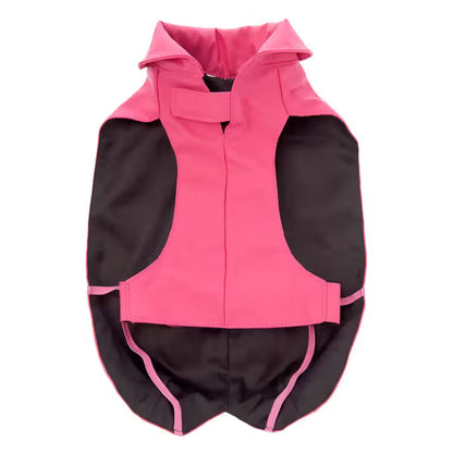 Ferribiella Casaco Impermeável Pocket Fuchsia - Casaco impermeável para cães