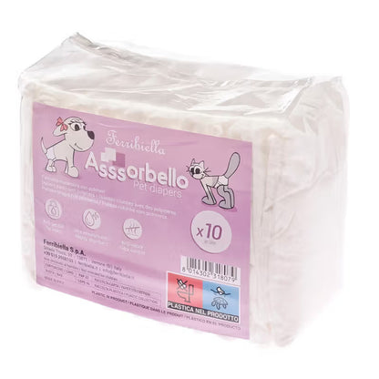 Ferribiella Fraldas com Polímeros - for female dogs