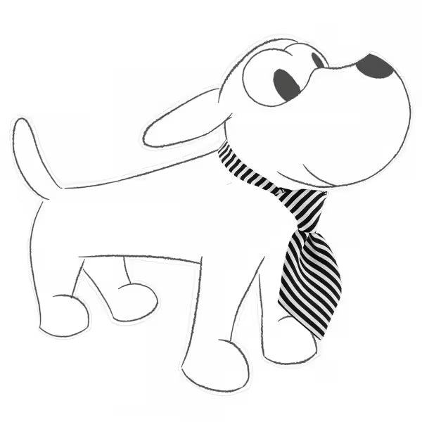 Ferribiella - Lazo y corbata para perro