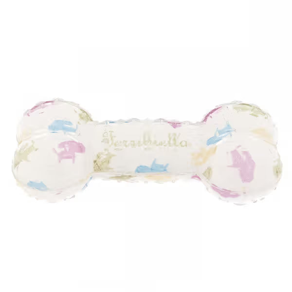 Ferribiella Osso TPR com Som - Brinquedo para cão