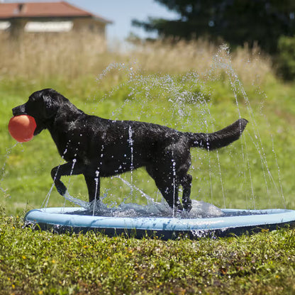 Ferribiella Piscina con Aspersores de Agua para Perros
