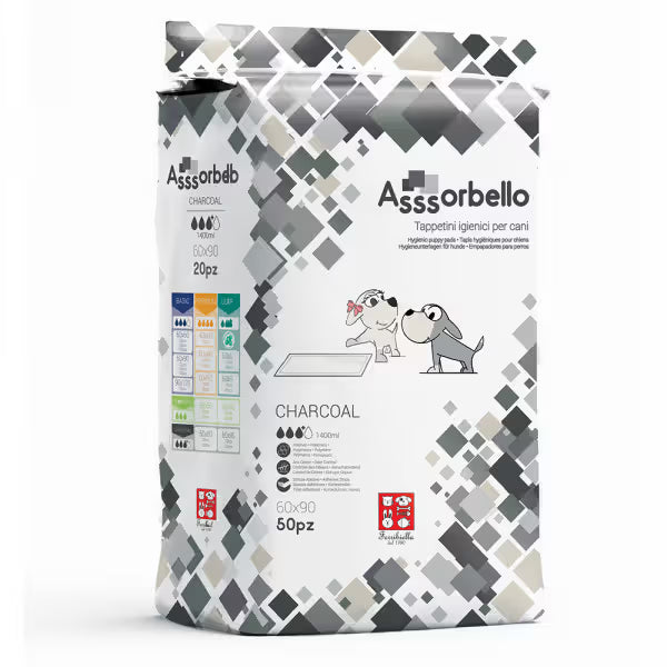 Ferribiella Assorbello - Activated charcoal training pads for dogs