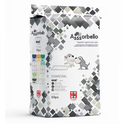 Ferribiella Assorbello - Resguardos com Carvão Ativado para cão