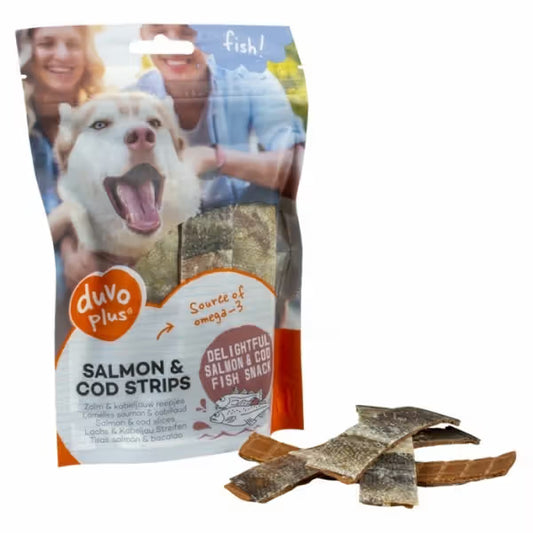 Duvo Plus Fish! Snack Perro Salmón y Bacalao - Snack para perro