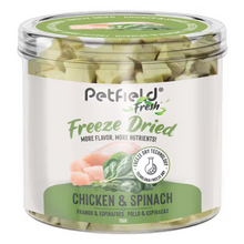 Petfield Fresh FD Cão e Gato Frango e Espinafres - Snack para cão e gato