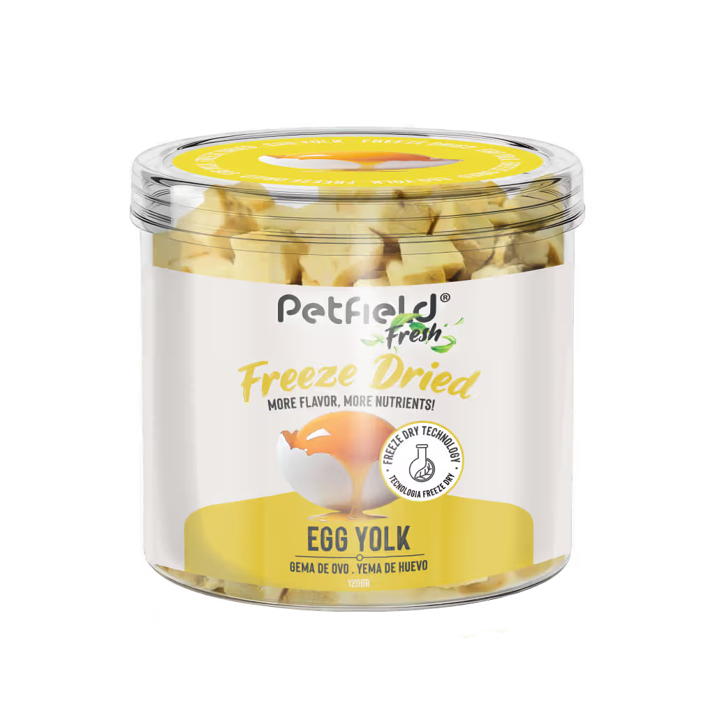 Petfield Fresh FD Egg Yolk Perro Yema de Huevo - Snack para perro