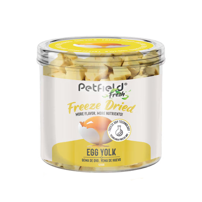 Petfield Fresh FD Egg Yolk Perro Yema de Huevo - Snack para perro