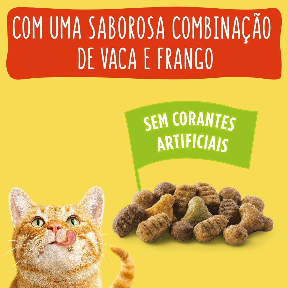 Friskies Adult Cat Food Beef, Chicken and Vegetables