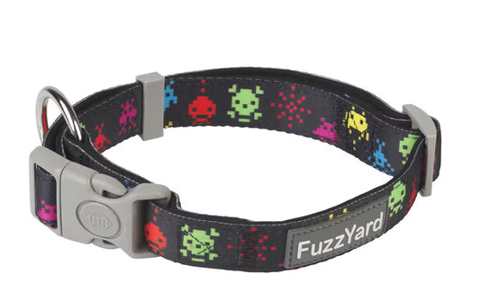 Fuzzyard Space Raiders - Coleira para cão