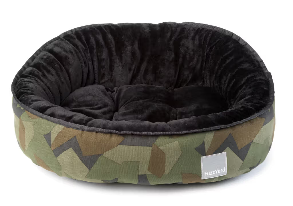Fuzzyard Commando - Cama reversible para perro
