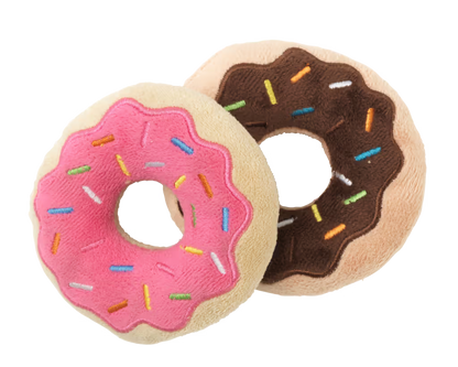 Fuzzyard Donuts - Brinquedo de peluche para cão
