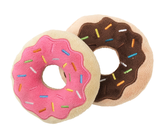 Fuzzyard Donuts - Juguete de peluche para perro