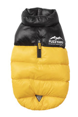 Fuzzyard Harlem Puffer Jacket Yellow - Casaco para cão