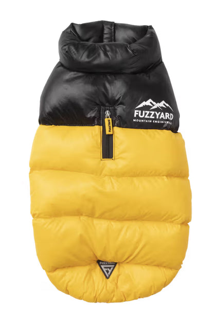 Fuzzyard Harlem Puffer Jacket Yellow - Casaco para cão