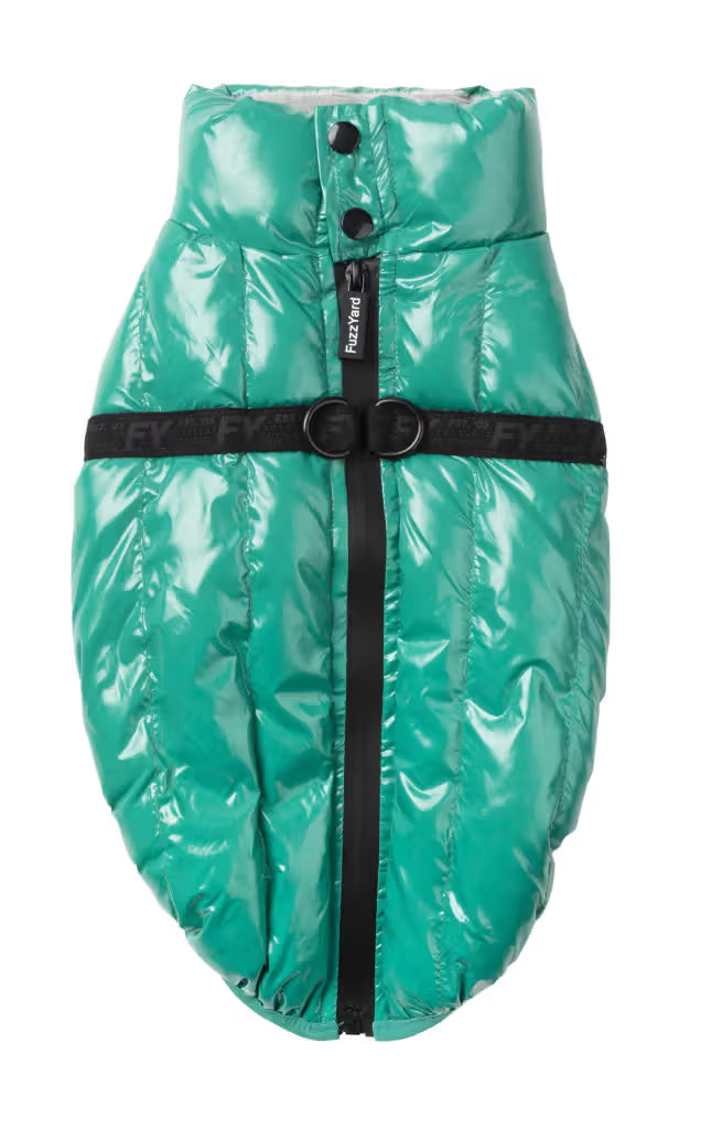 Fuzzyard Calabasas Jacket Sea Green - Casaco para cão