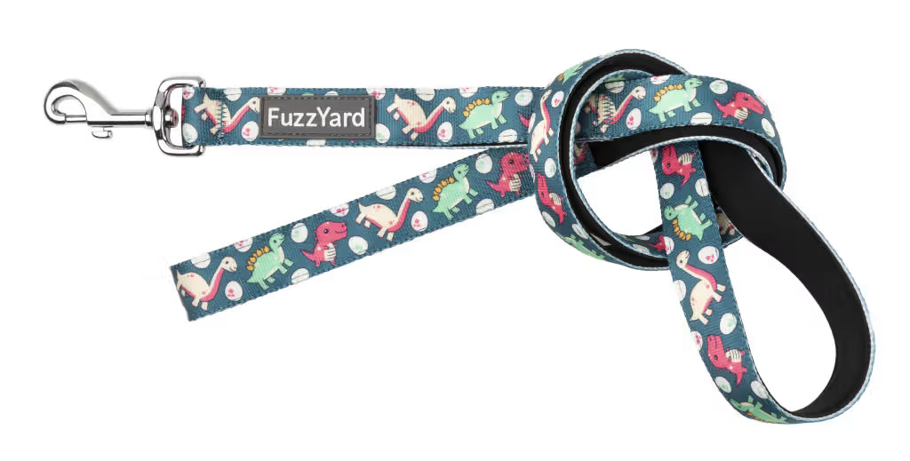 Fuzzyard Dinosaur Land - Trela para cão
