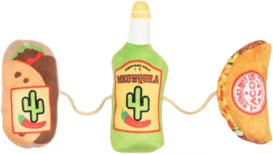 Fuzzyard Fiesta 3 on a string - Cat toy