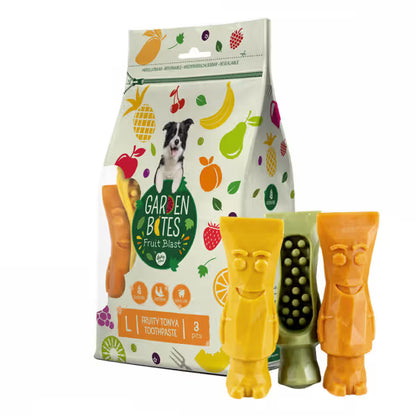 Garden Bites Fruity Tonya Cão Fruta Grain-Free - Snack para cão