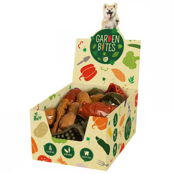 Garden Bites Veggie Friends Perro Vegetariano Grain-Free - Snack para perro