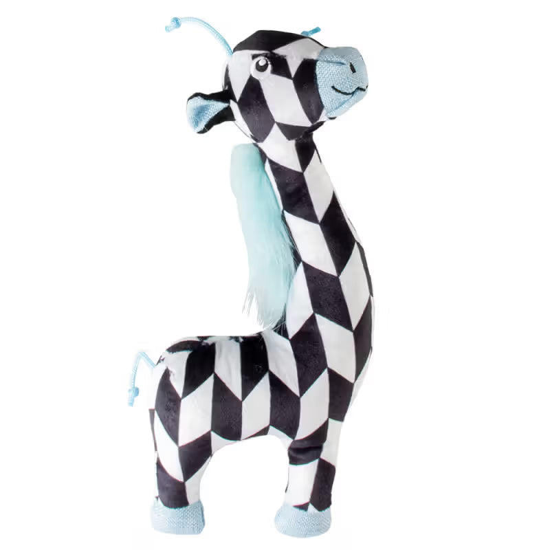 Duvo Plus Girafa Retro de Peluche - Juguete para perro