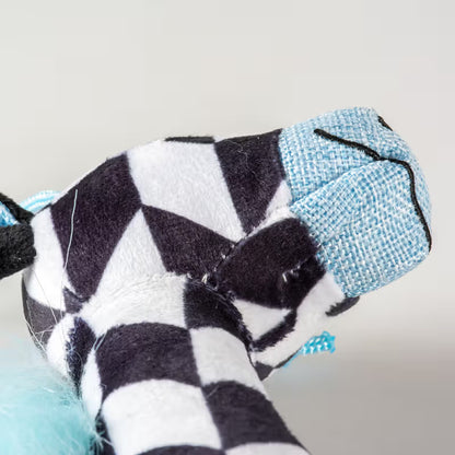 Duvo Plus Girafa Retro de Peluche - Juguete para perro