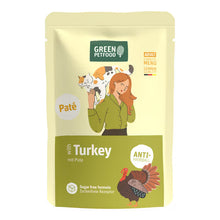 Green Petfood Adult Cat Anti-Hairball Grain-Free Turkey - Wet cat food for hairball control