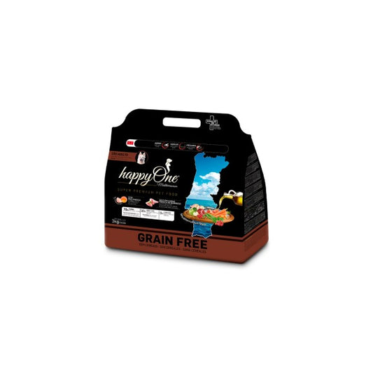 HappyOne Mediterraneum Perro Adulto - Cordero 3 kg