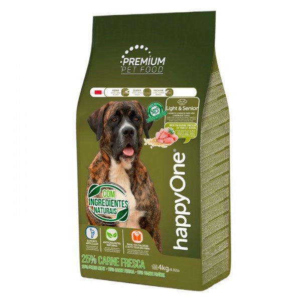 happyOne PREMIUM Perro Light & Senior 15 kg