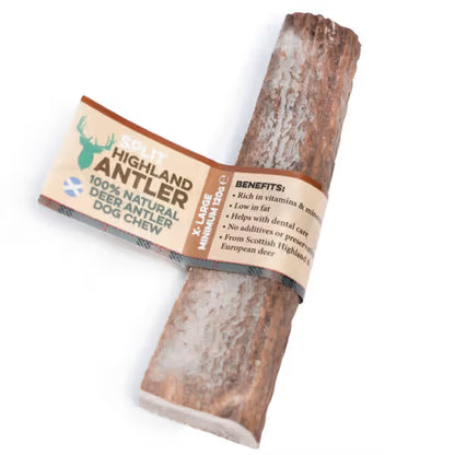 Highland Dog Chews Haste dividida de veado extra grande - Dog snack