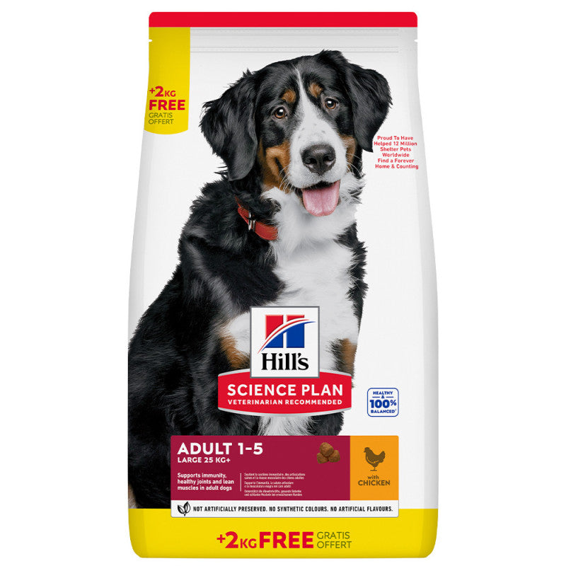 Hill's Adult Large - Dry Dog Food for Large Breed Dogs - Chicken 12 kg