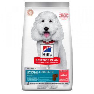 Hills Hypoallergenic Grain-Free Cão Adulto Porte Médio - Ração seca para cão com alergias