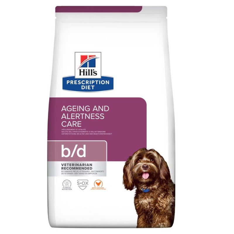 Hill's PD Brain Aging Care b/d - Pienso seco para perro para fortalecer el cerebro 12 kg