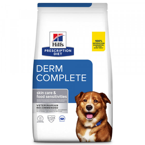 Hill's PD Derm Complete - Dry Dog Food for Allergies 1.5 kg