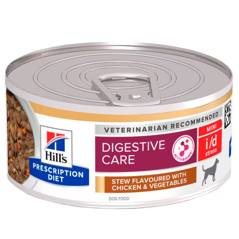 Hill's PD Digestive Care i/d Mini Stress - Alimento em molho para cão pequeno para o cuidado digestivo - Frango e vegetais | 24x156 g