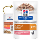 Hills Prescription Diet k/d Gato Salmão - Ração húmida para gato com insuficiência renal