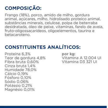 Hill's PD Kidney Care k/d Gato Adulto Pollo - Comida húmeda para gato para soporte renal