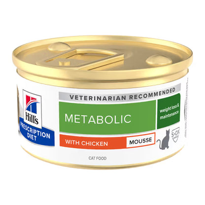 Hills PD Metabolic Adult Cat Chicken - Wet cat food for weight control