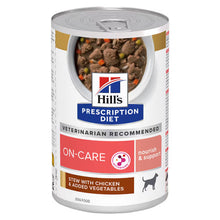 Hills Prescription Diet On-Care Perro Adulto Pollo y Verduras - Comida húmeda para perros en convalecencia