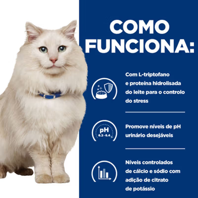 Hills Prescription Diet c/d Multicare Stress Cat Salmon - Wet food for cats with urinary problems