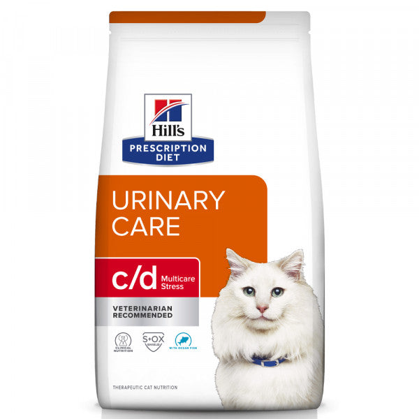 Hill's PD Urinary Care c/d Multicare Stress - Dry Cat Food for Urinary Health Support - Chicken 12 kg