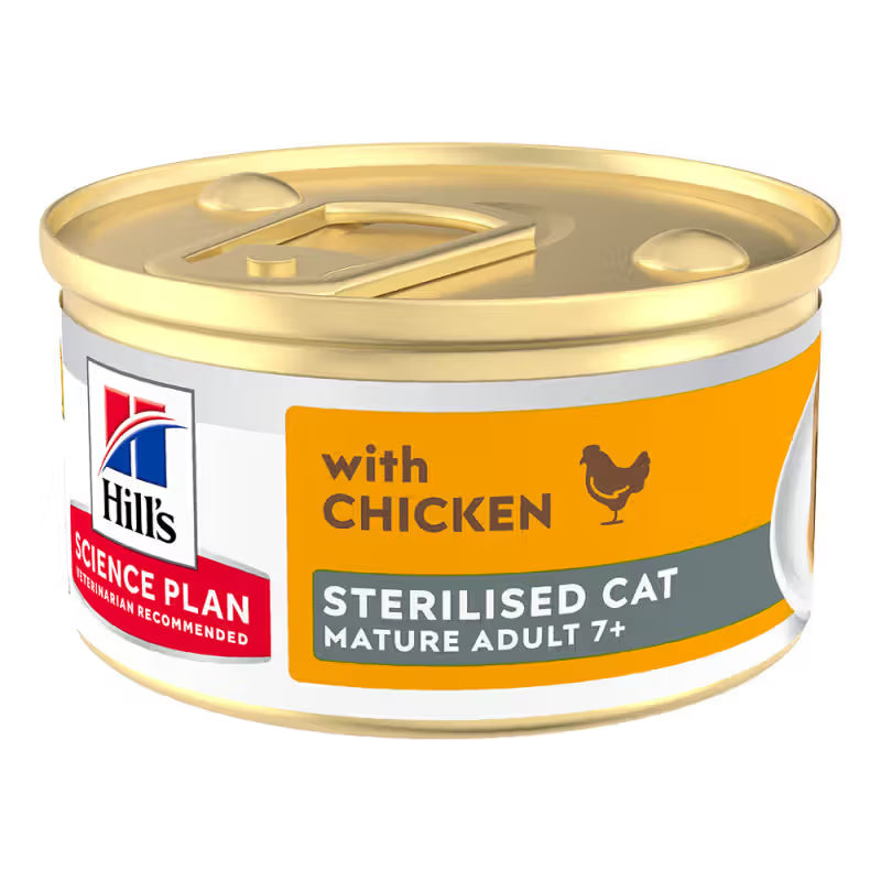 Hills Senior Sterilised Cat Chicken - Wet food for sterilised cats