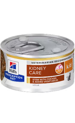 Hills Prescription Diet k/d Gato Adulto Pollo y Verduras - Comida húmeda para gato para insuficiencia renal