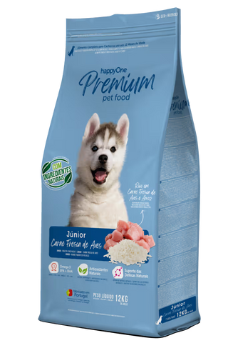 HappyOne Premium Junior Perro Aves - Pienso seco para perro