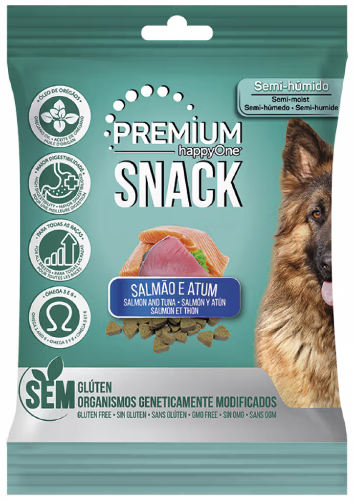 happyOne Premium Snacks Salmon and Tuna for Dogs