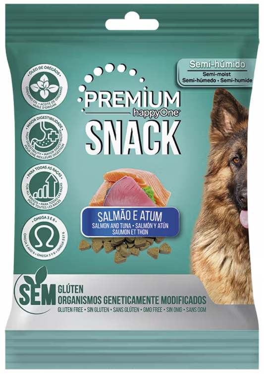 happyOne Premium Snacks Salmon and Tuna for Dogs