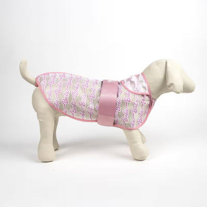 Disney & Warner Bros Barbie Dog Raincoat - Dry dog food