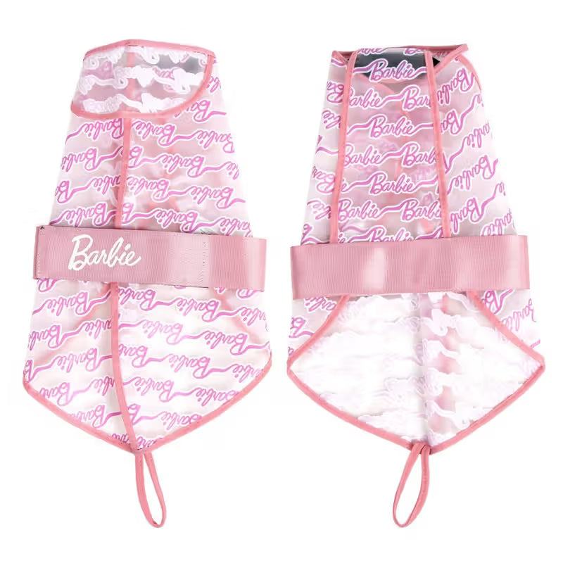 Disney & Warner Bros Barbie Dog Raincoat - Dry dog food