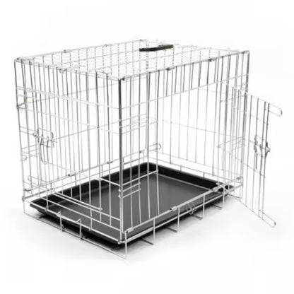 Duvo Plus Jaula Transportadora Cromada Dog Crate